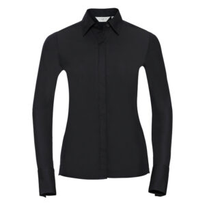 Camisa Ajustada Manga Larga Ultimate Mujer | Russell - Imagen 4